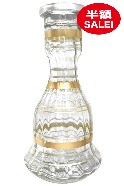 Egyptian Glass Bottle エジプシャンボトル S-GOLD(D)｜シーシャ・水たばこパイプ通販店「Shisha Mart」