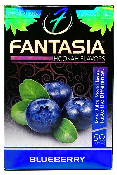 Blueberry ブルーベリー FANTASIA HERBAL 50g｜シーシャ・パイプ通販店